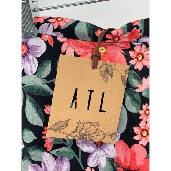 ATL Abel The Label Anthropologie Skirt Maxi Women XS Floral Pink Cottagecore New - Picture 4 of 13